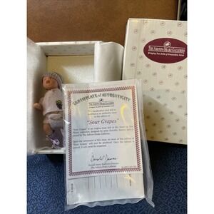 1‎ Ashton Drake Sour Grapes Dorothy Steven  Newborn Baby Doll NEW (31)